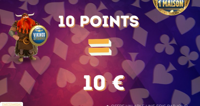 10 PTS = 10€ 