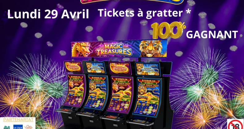 TICKET A GRATTER  - 100 % GAGNANT 