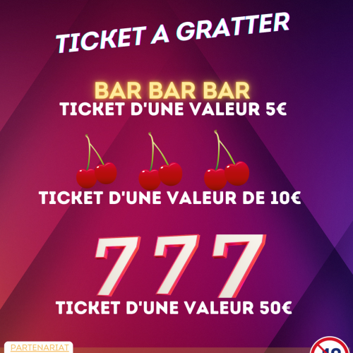 Ticket à gratter 