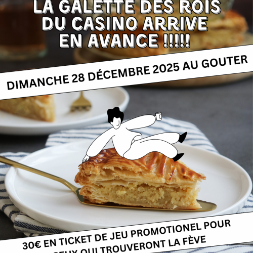 LA GALETTE DES ROIS AVANT l'HEURE