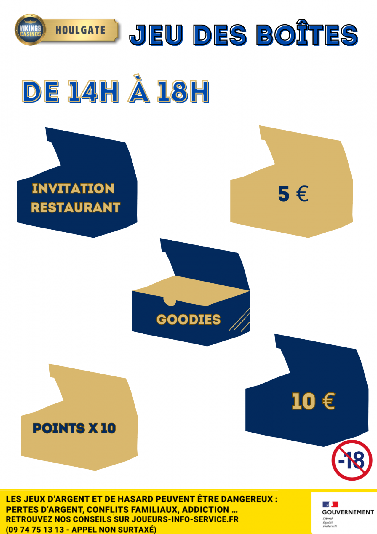 Jeu des boites 