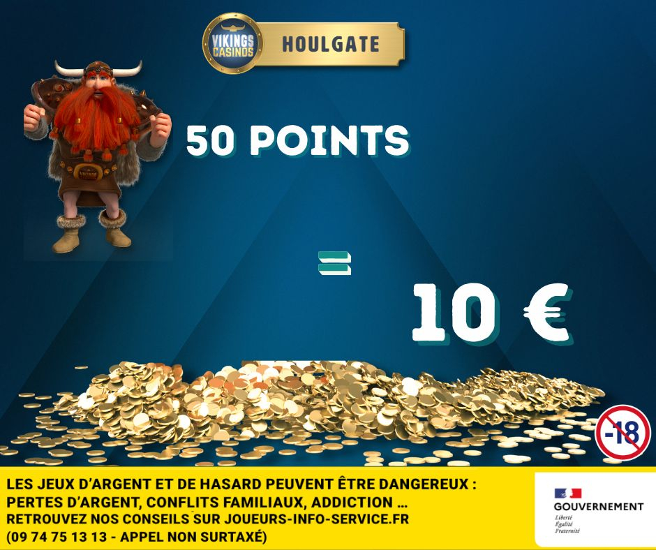 50 pts = 10€