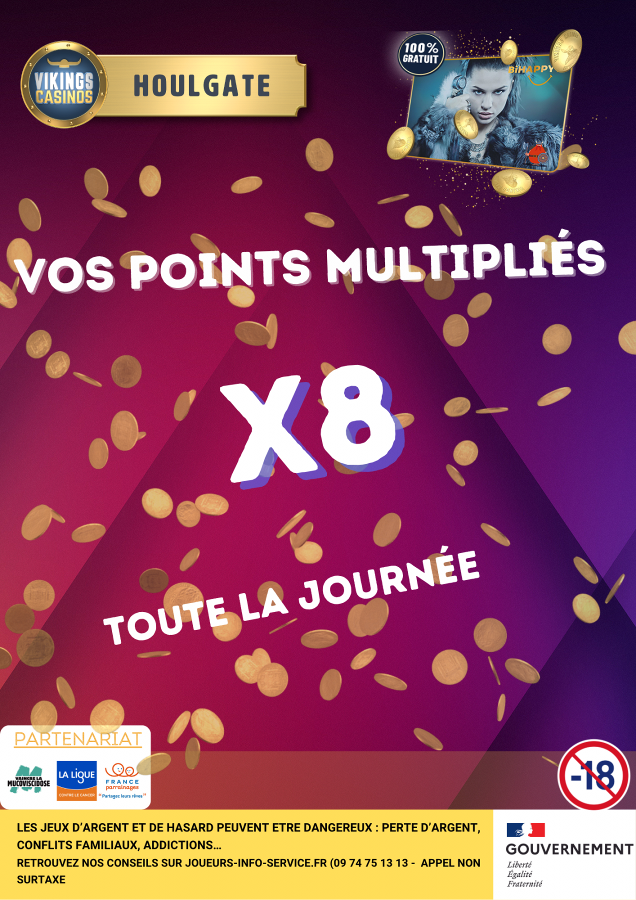 Points X 8