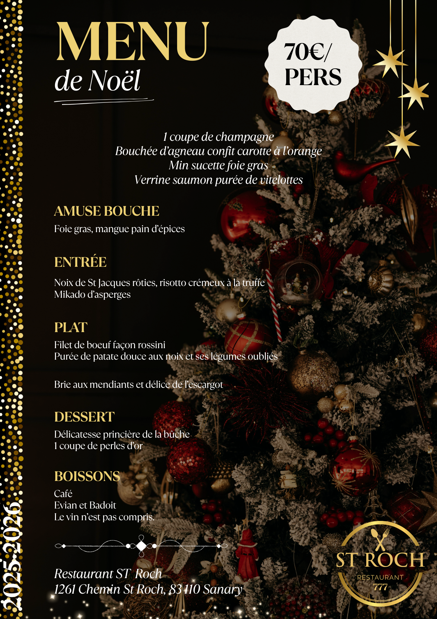 menu noel SECSM 2025