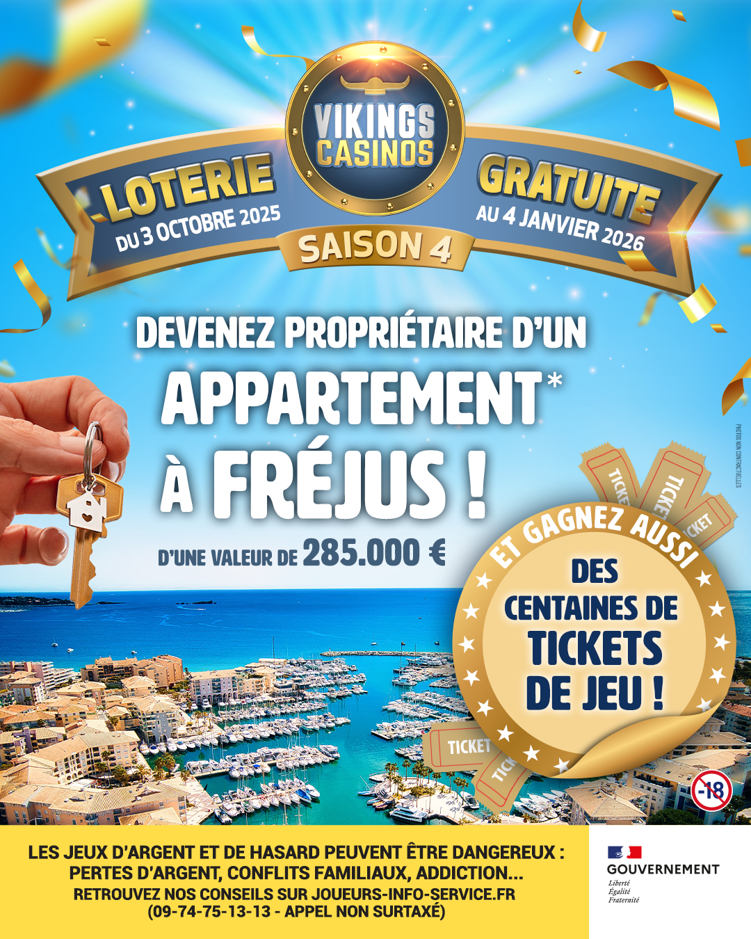 NOUVELLE LOTERIE AU CASINO DE SANARY
