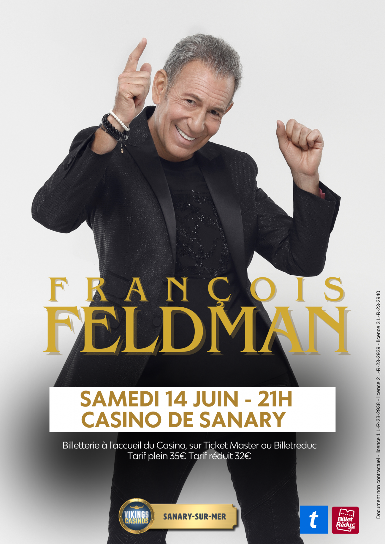 FRANÇOIS FELDMAN EN CONCERT 