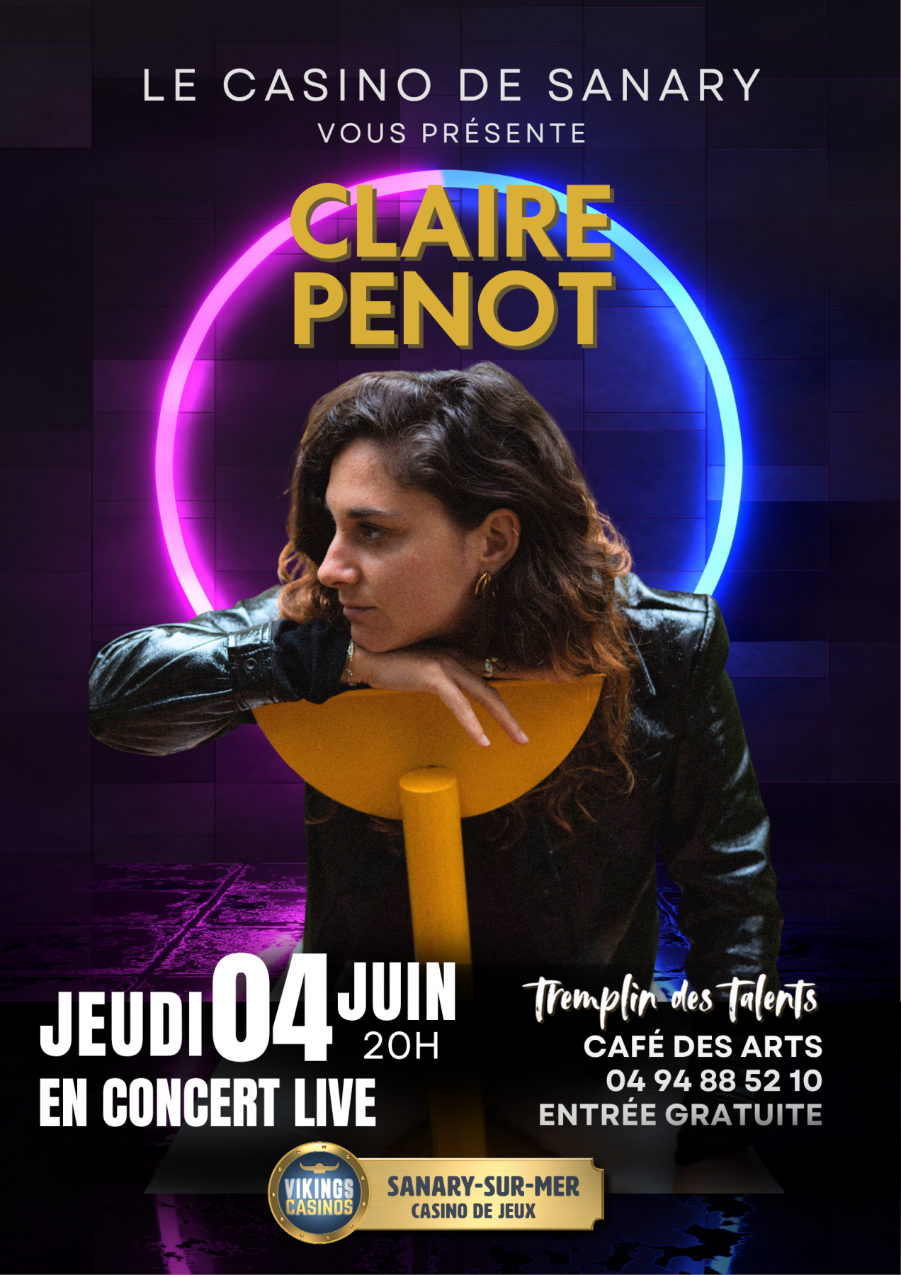 Concert Claire Penot - Quintet Jazz