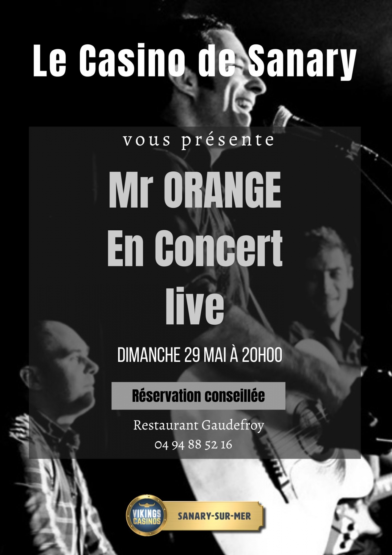M. Orange en Concert Live