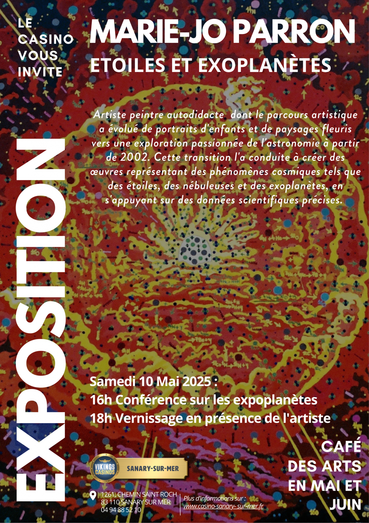 Vernissage MARIE-JO PARRON et THIERRY CAPITANI