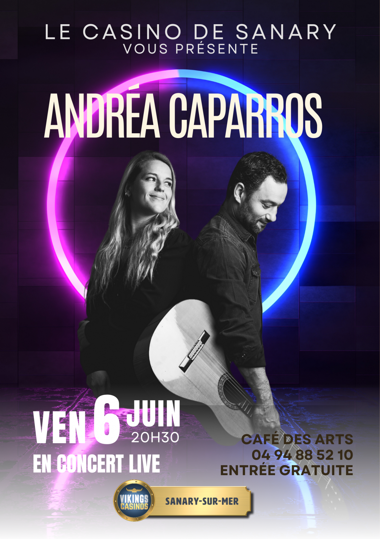 ANDREA CAPARROS EN CONCERT 