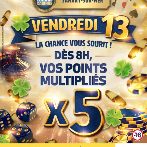 LA CHANCE VOUS SOURIT CE VENDREDI 13 FEVRIER 