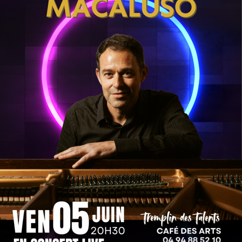 Stephane Macaluso en concert live