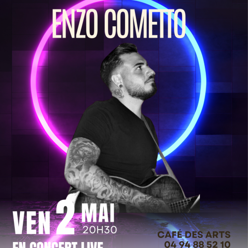 ENZO COMETTO EN CONCERT GRATUIT