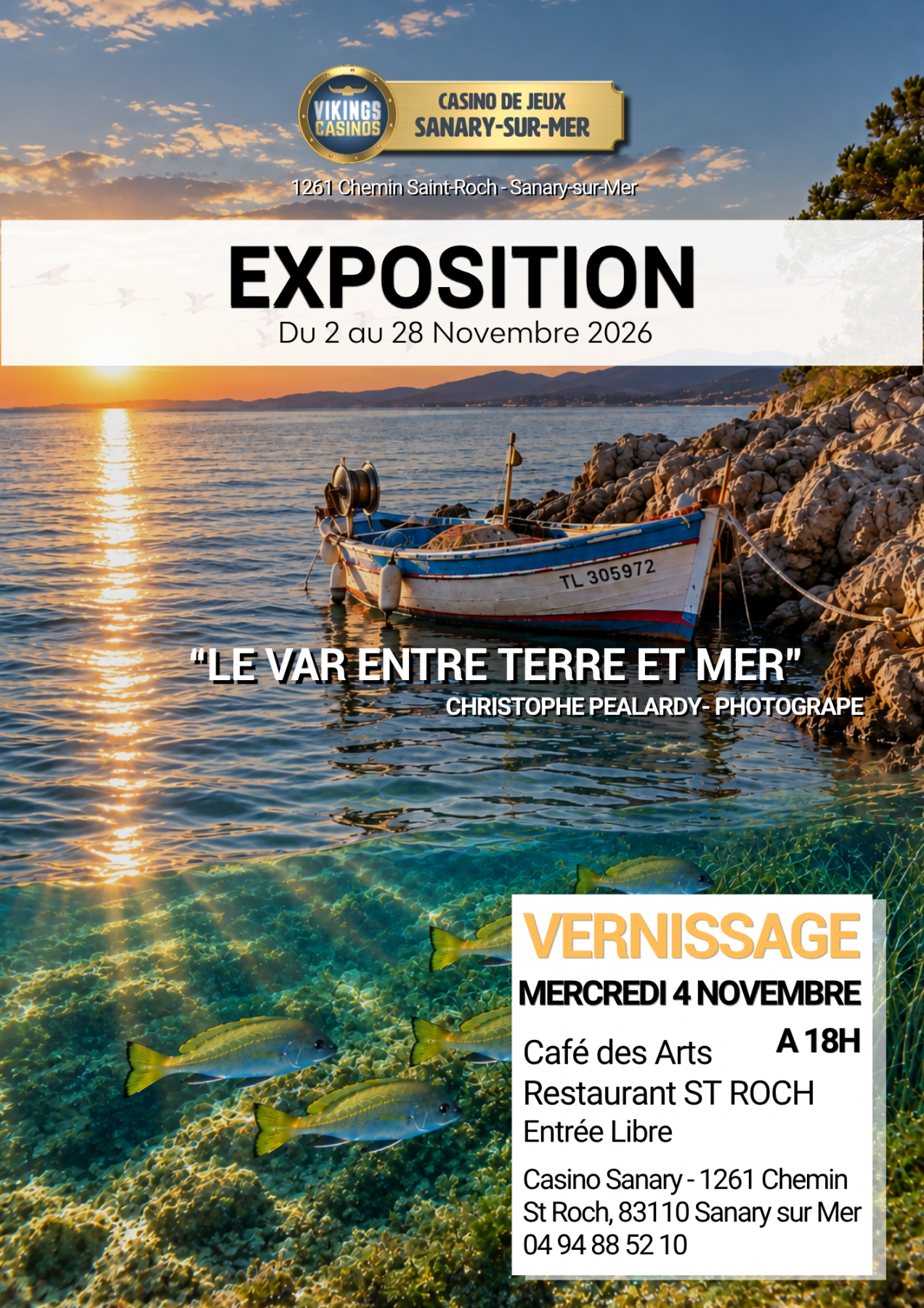 Vernissage exposition Christophe PEALARDY