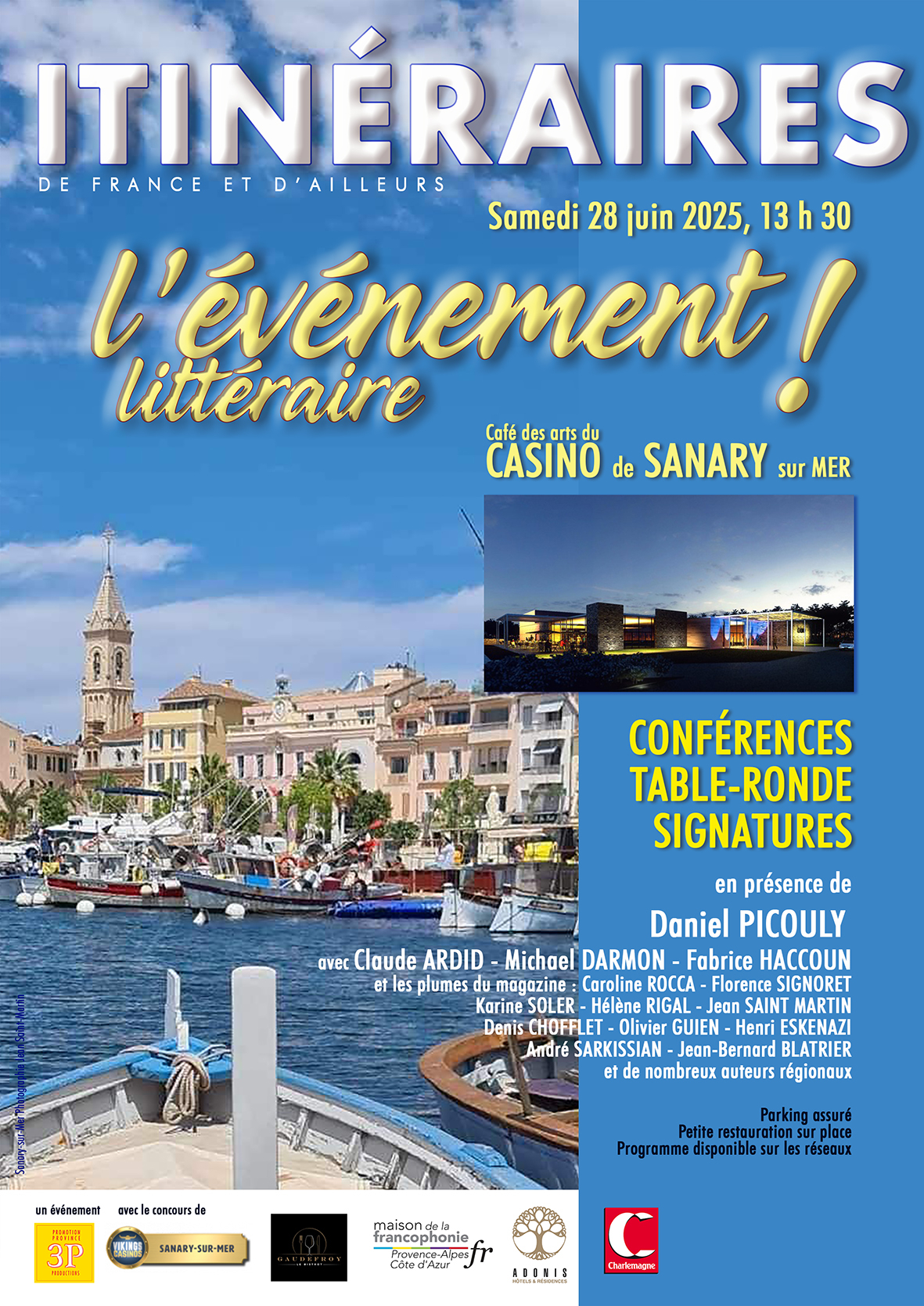 Salon du Livre - Rencontre Littéraire - Table ronde & signatures