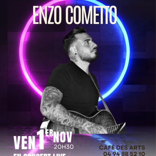 ENZO COMETTO EN CONCERT GRATUIT