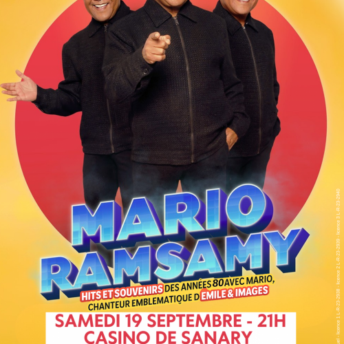 MARIO RAMSAMY de EMILE ET IMAGE EN CONCERT