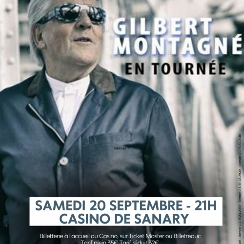 GILBERT MONTAGNE EN CONCERT
