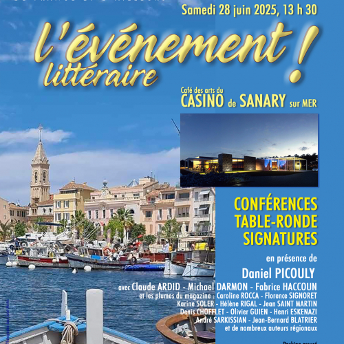 Salon du Livre - Rencontre Littéraire - Table ronde & signatures