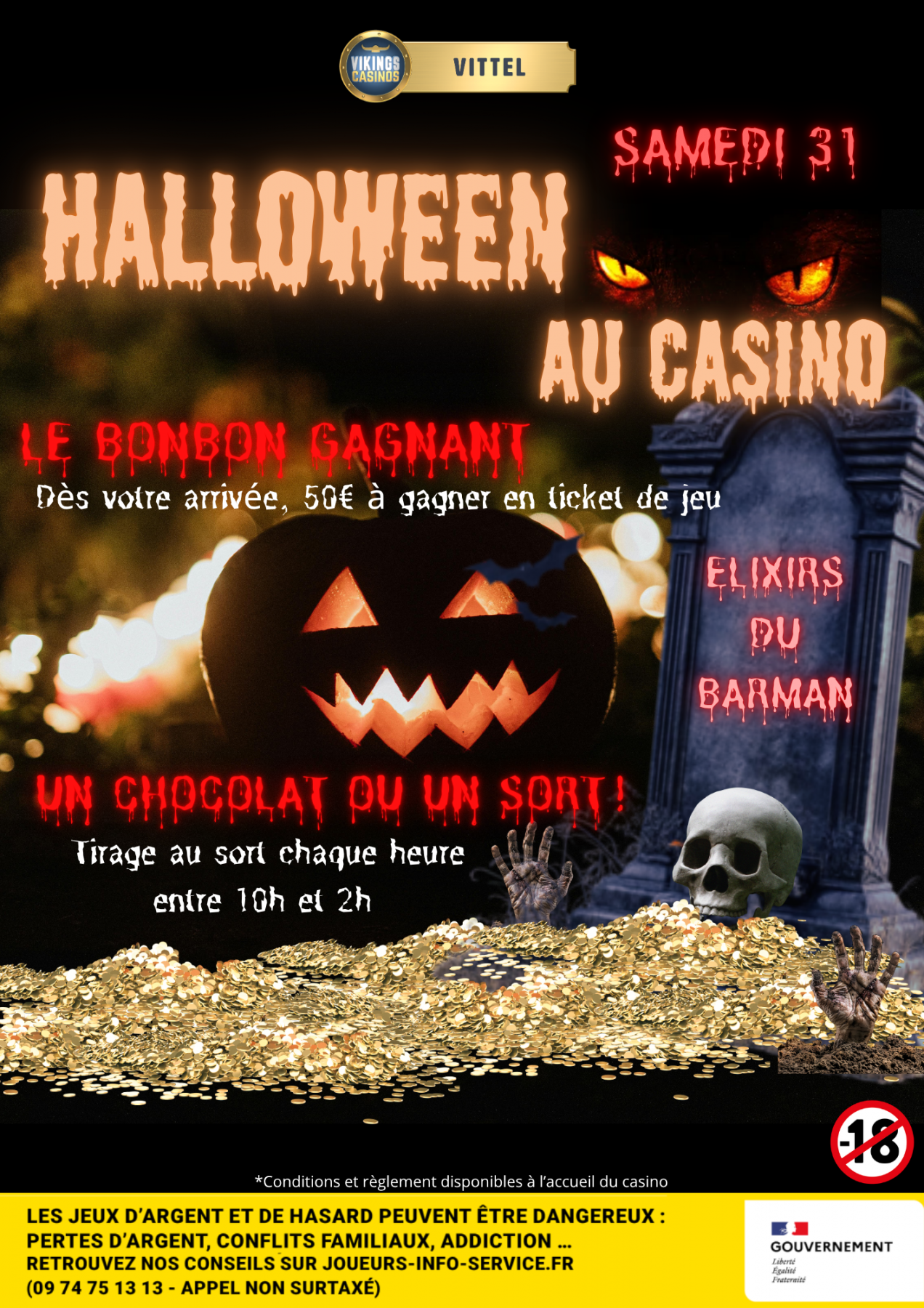 Halloween au Casino