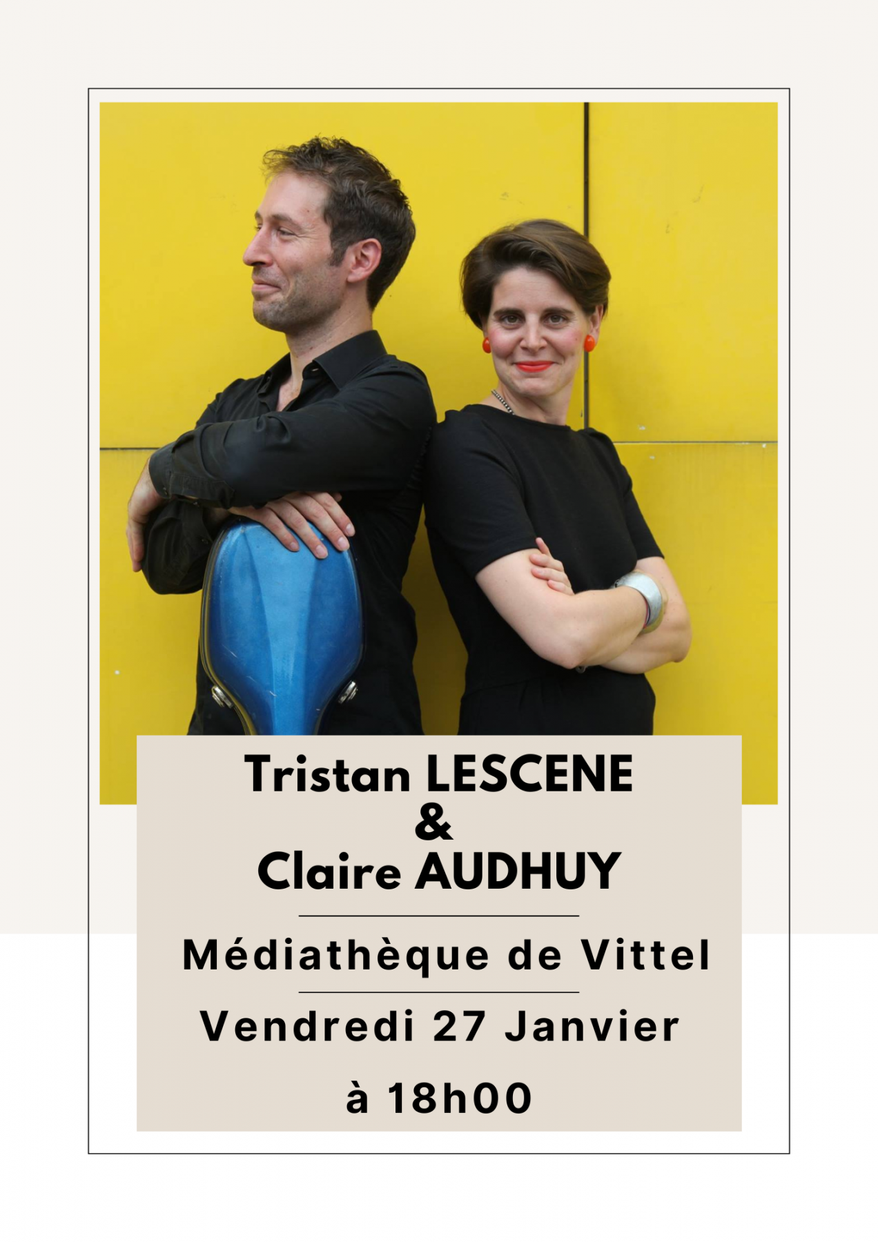 Conférence de Tristan LESCENE & Claire ANDHUY