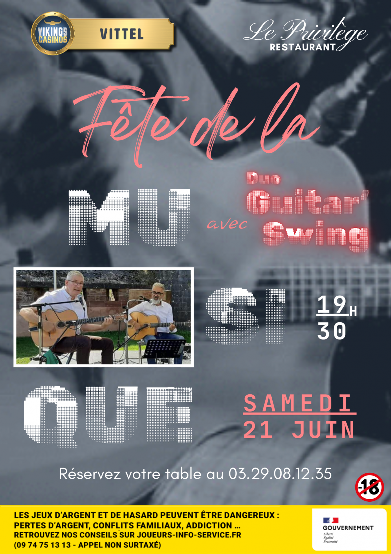 Fête de la Musique au Restaurant Le Privilège