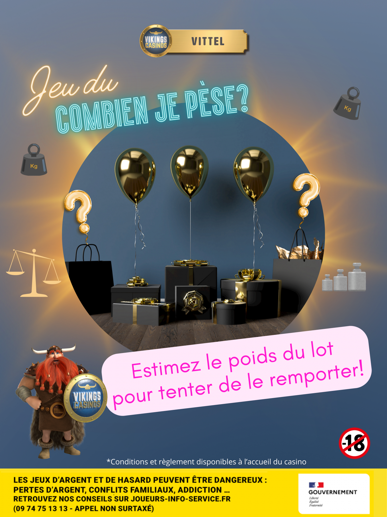 Combien je pèse?