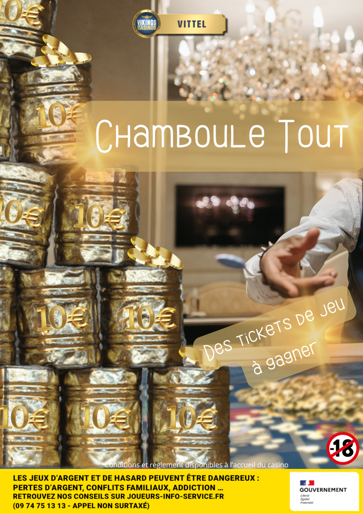 Jeu du Chamboule Tout