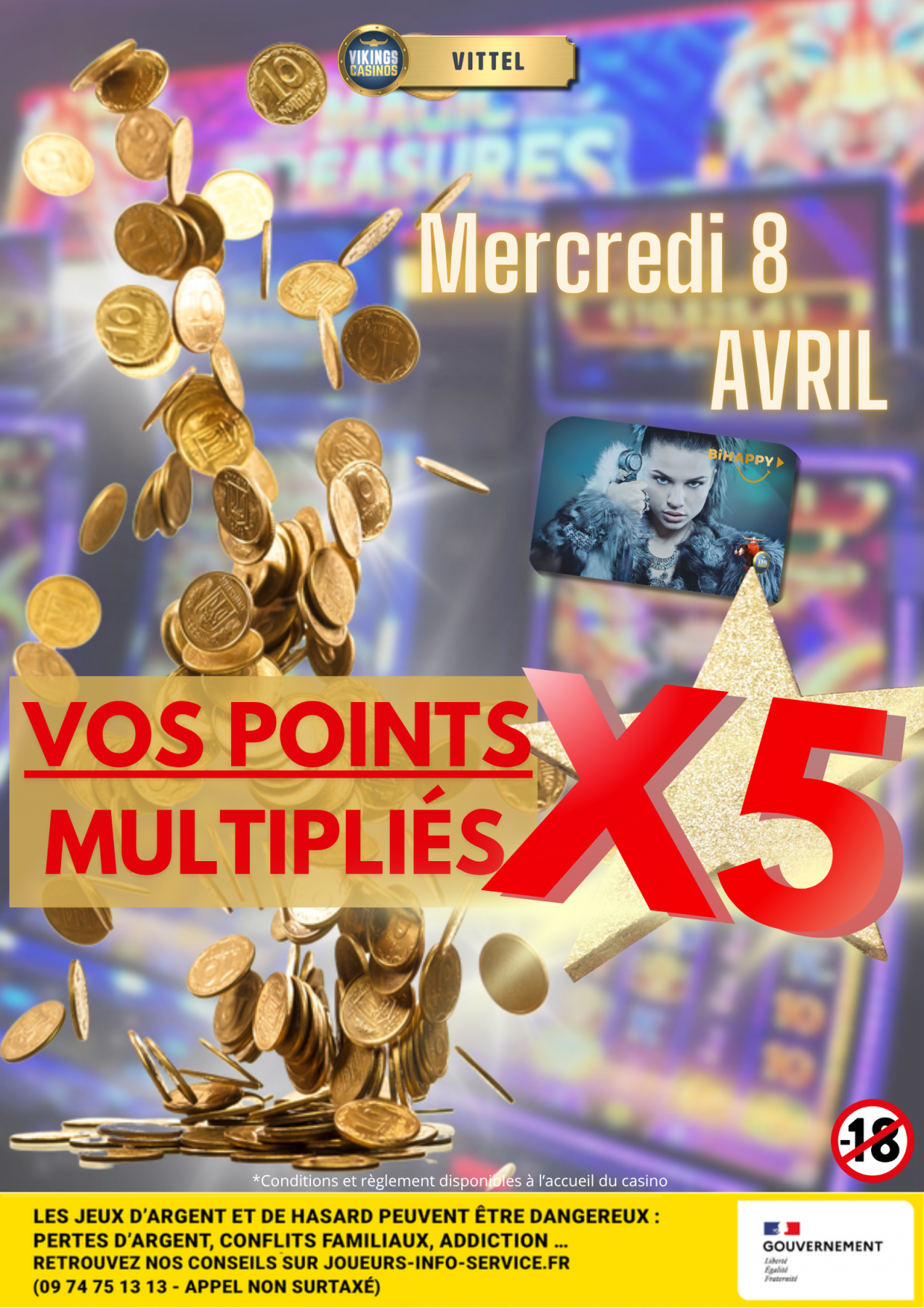 Vos points de fidélité x 5!!!
