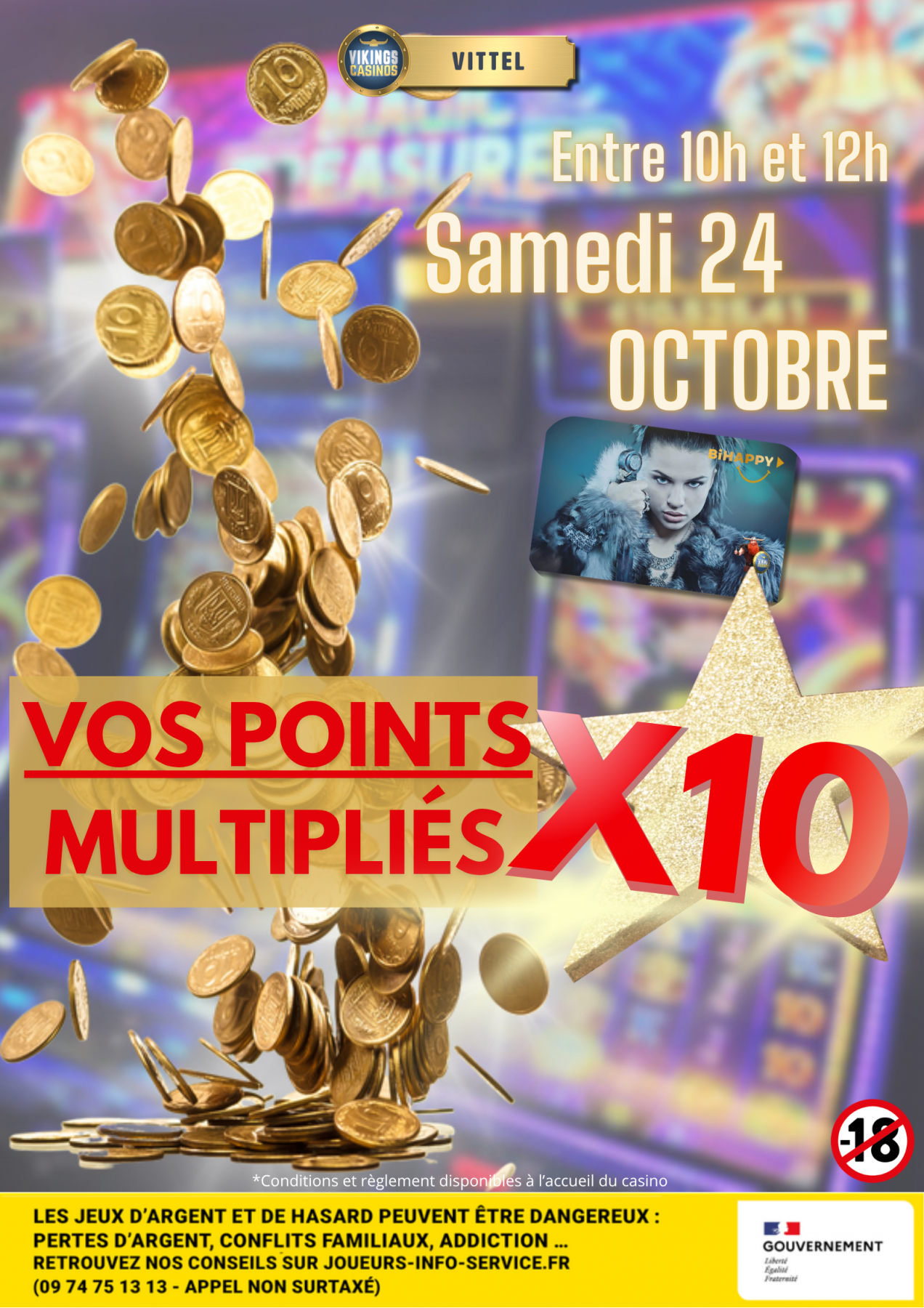 Vos points de fidélité x 10!!!