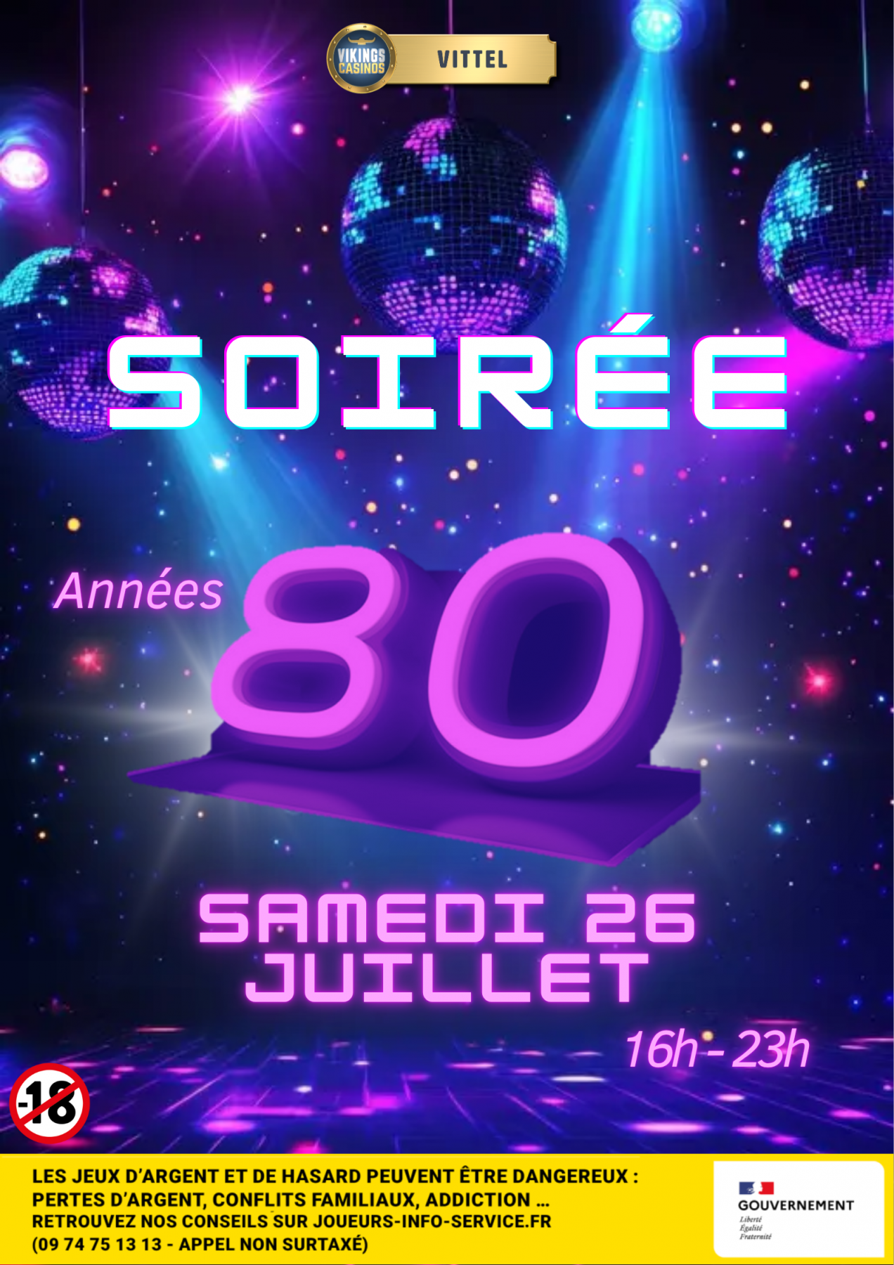 Soirée Années 80