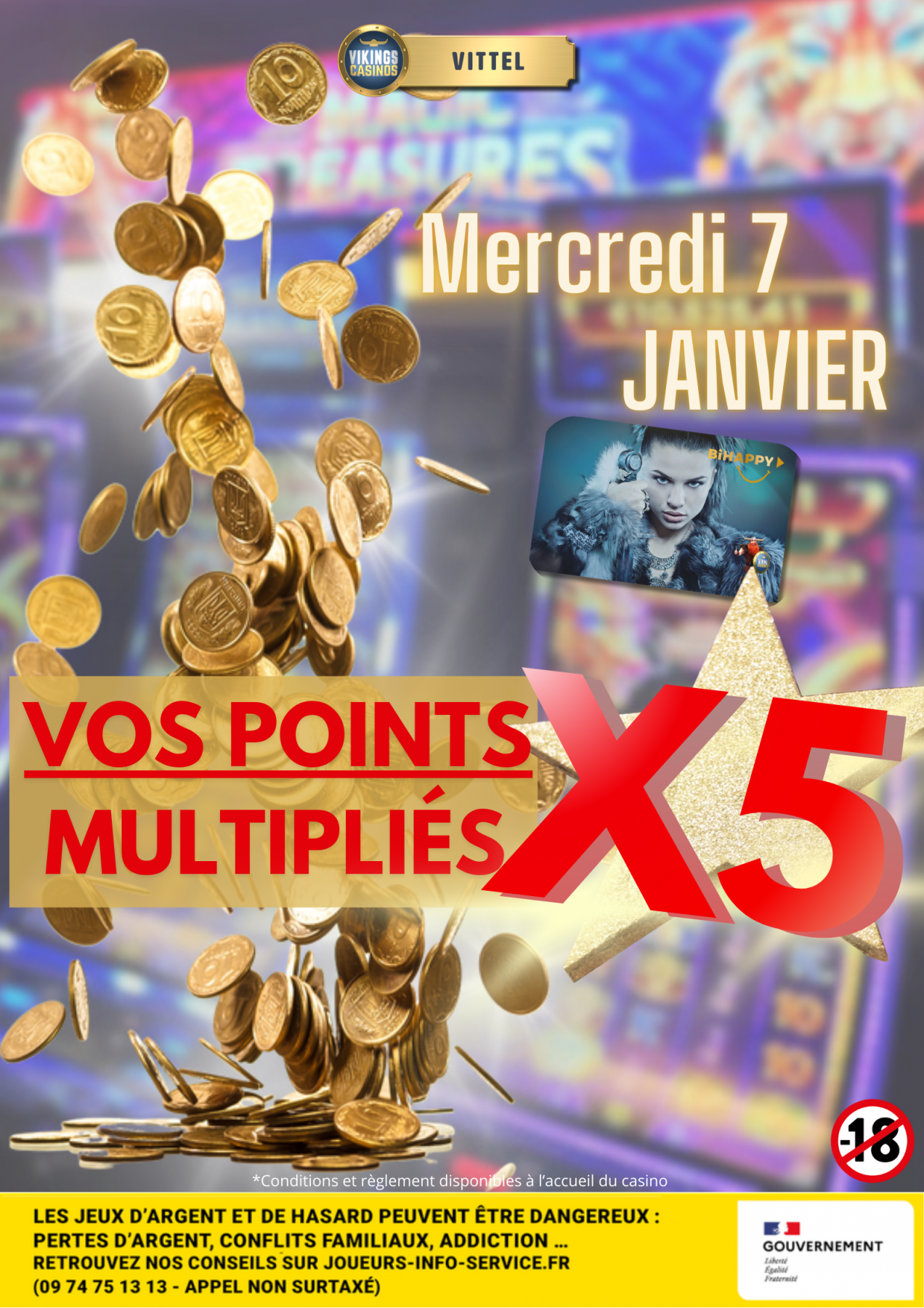 Vos points de fidélité x 5!!!