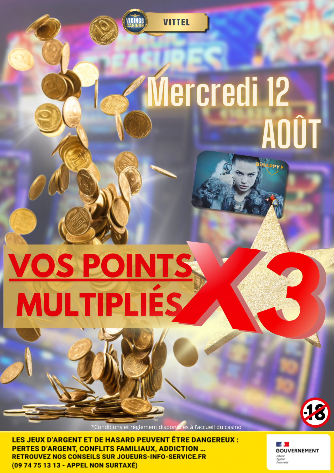 Vos points de fidélité x 3!!!