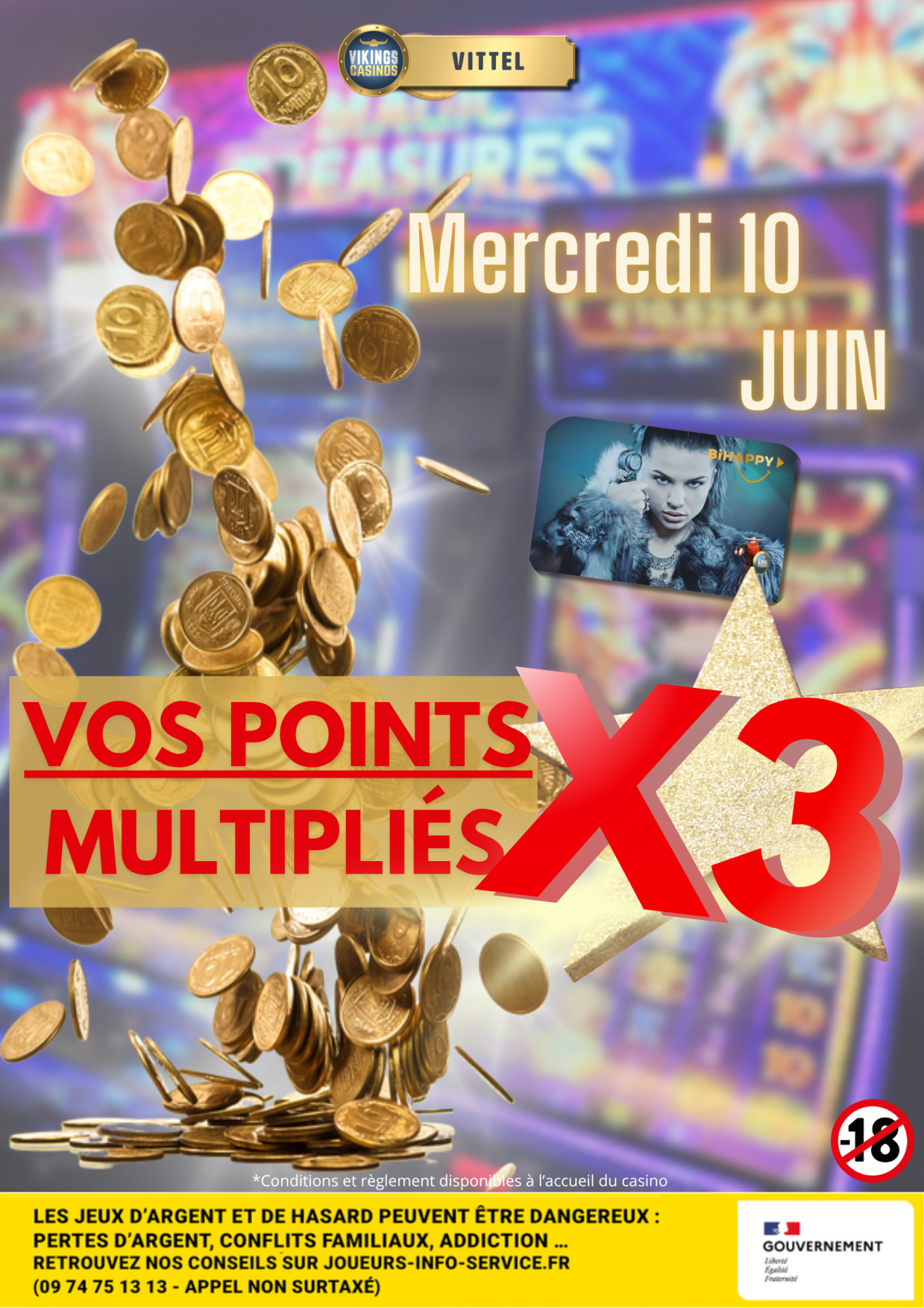 Vos points de fidélité x 3!!!