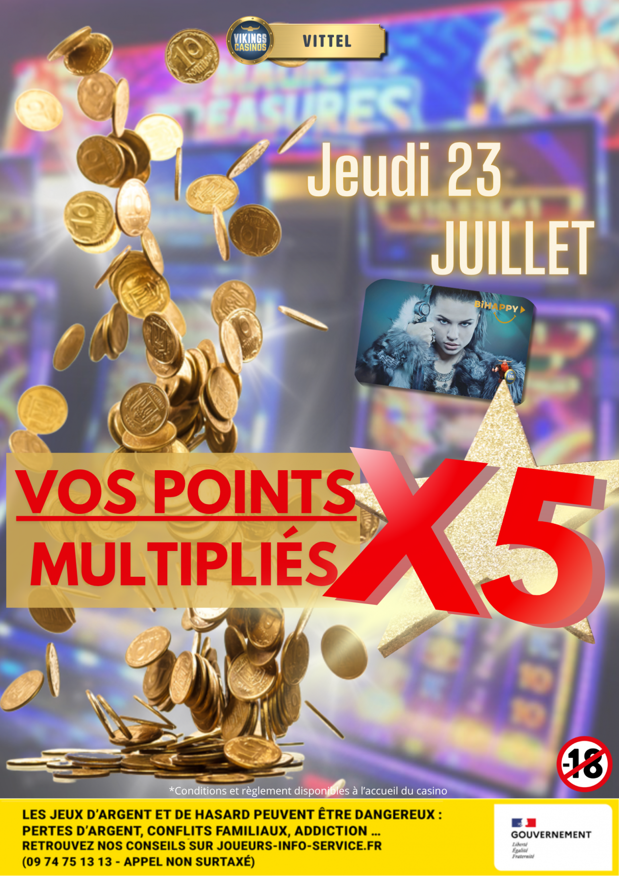 Vos points de fidélité x 5!!!