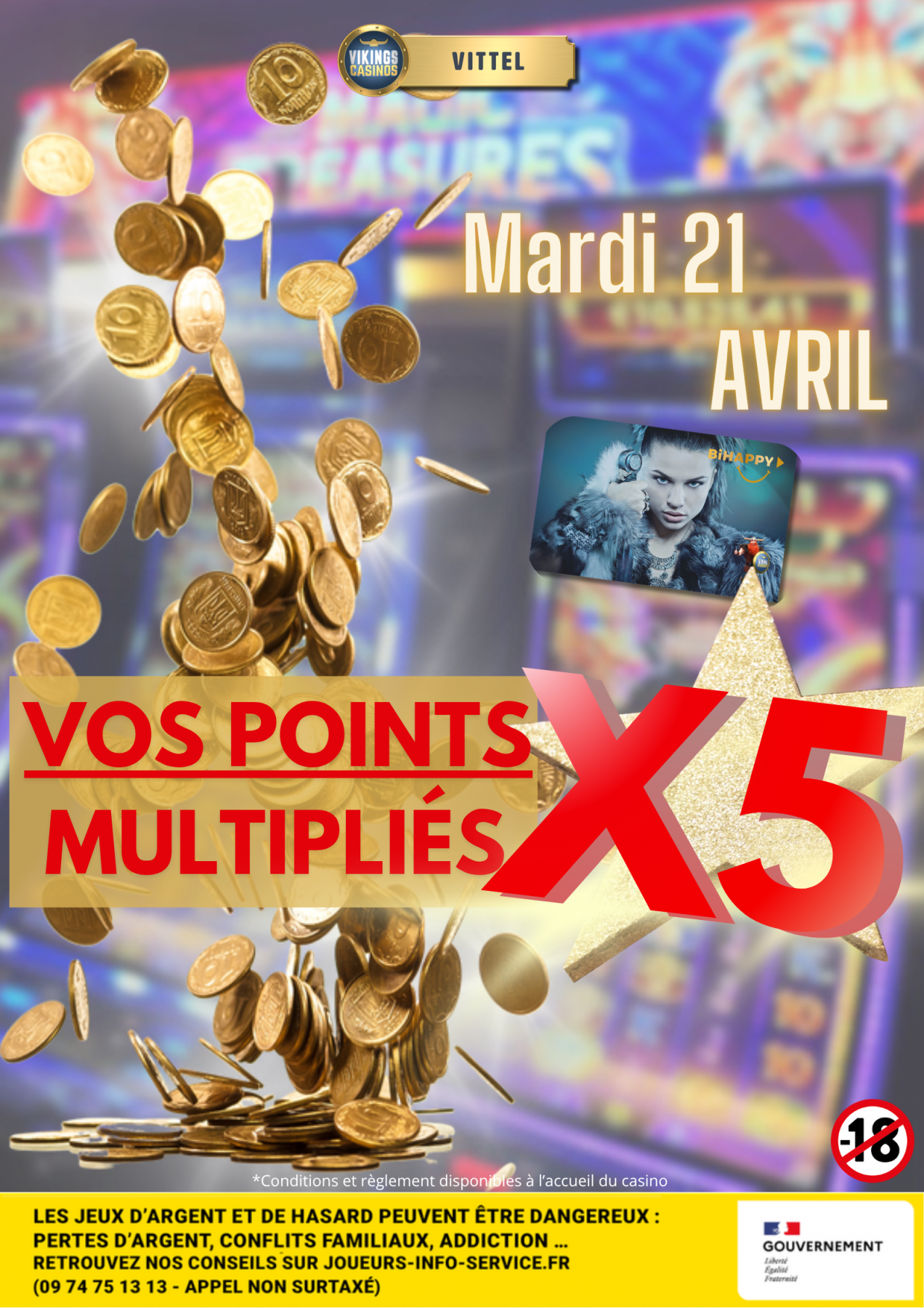 Vos points de fidélité x 5!!!