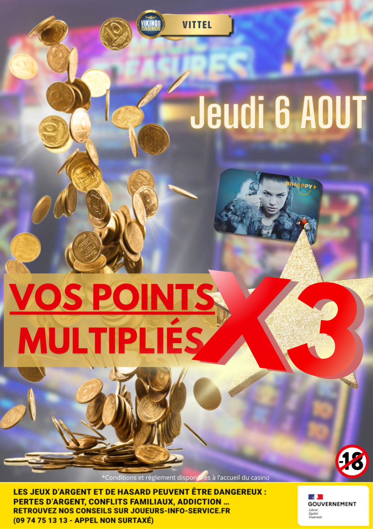 Vos points de fidélité x 3!!!