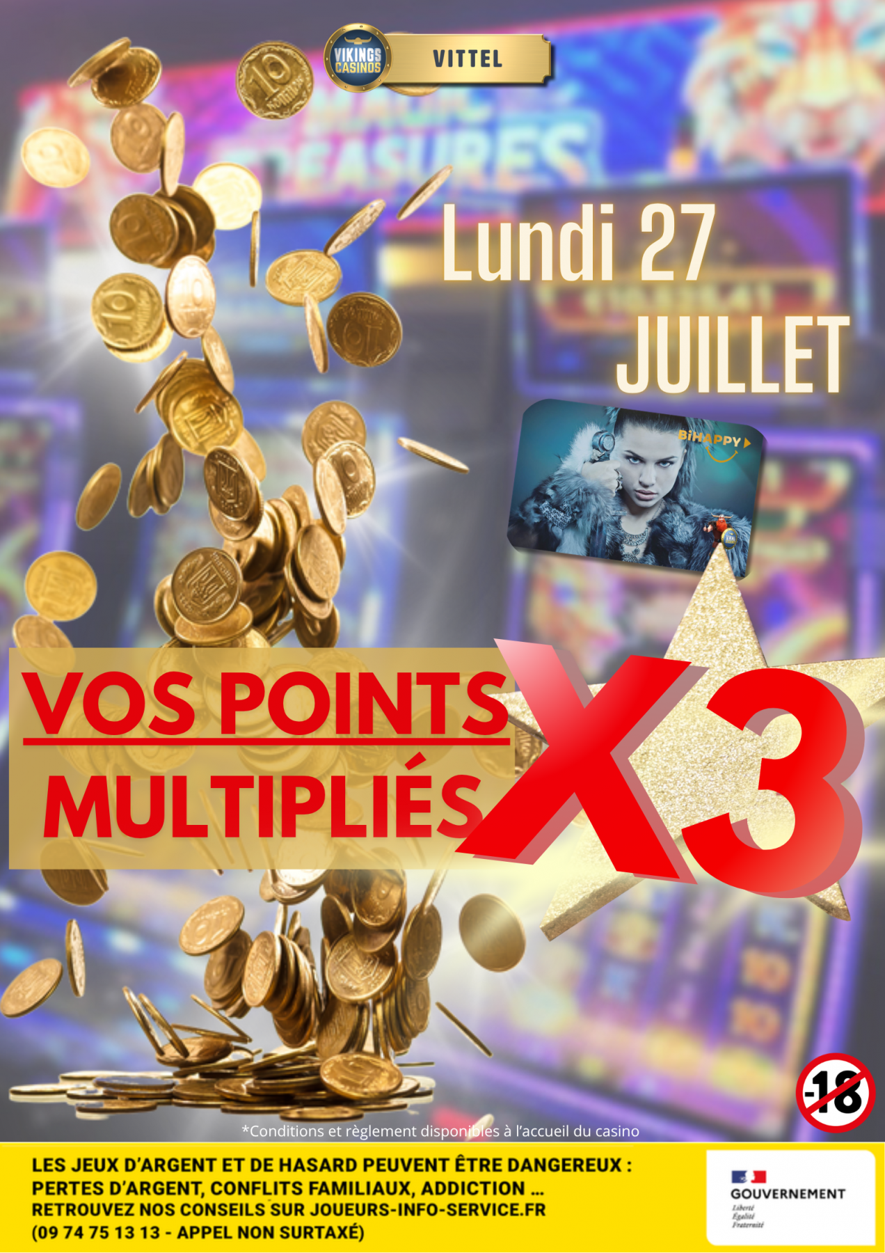 Vos points de fidélité x 3!!!