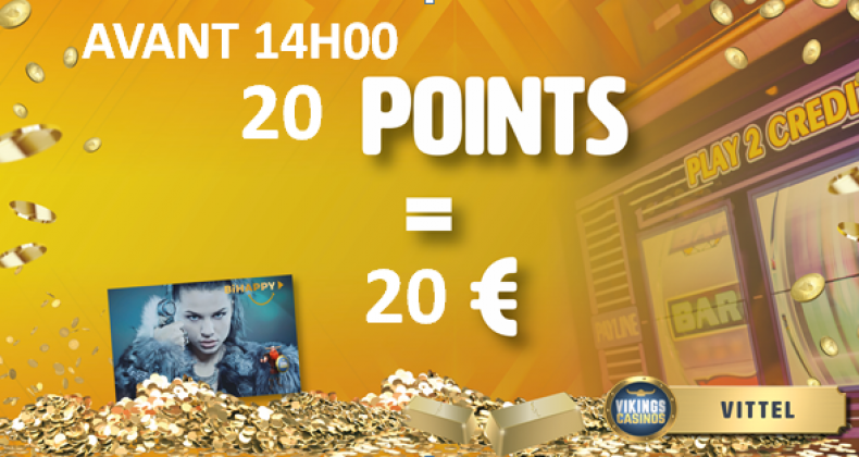 20 € CONTRE 20 points