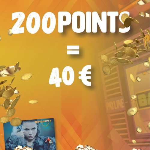 200 Points = 40€