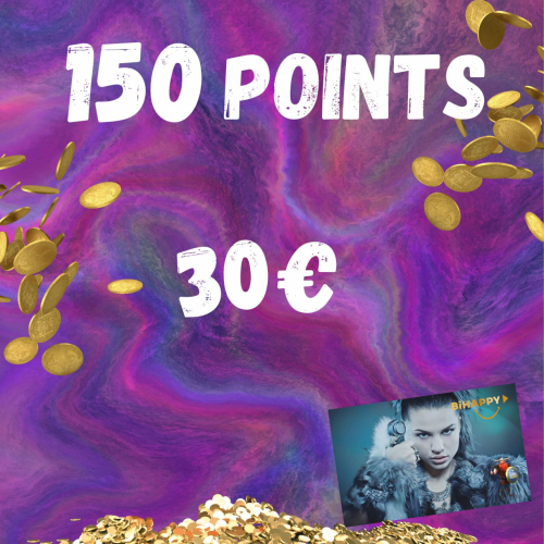 150 Points = 30 € 