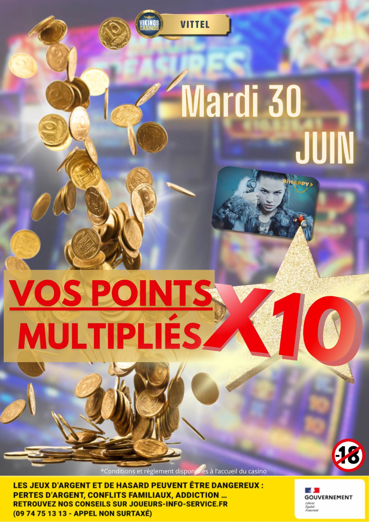 Vos points de fidélité x 10!!!