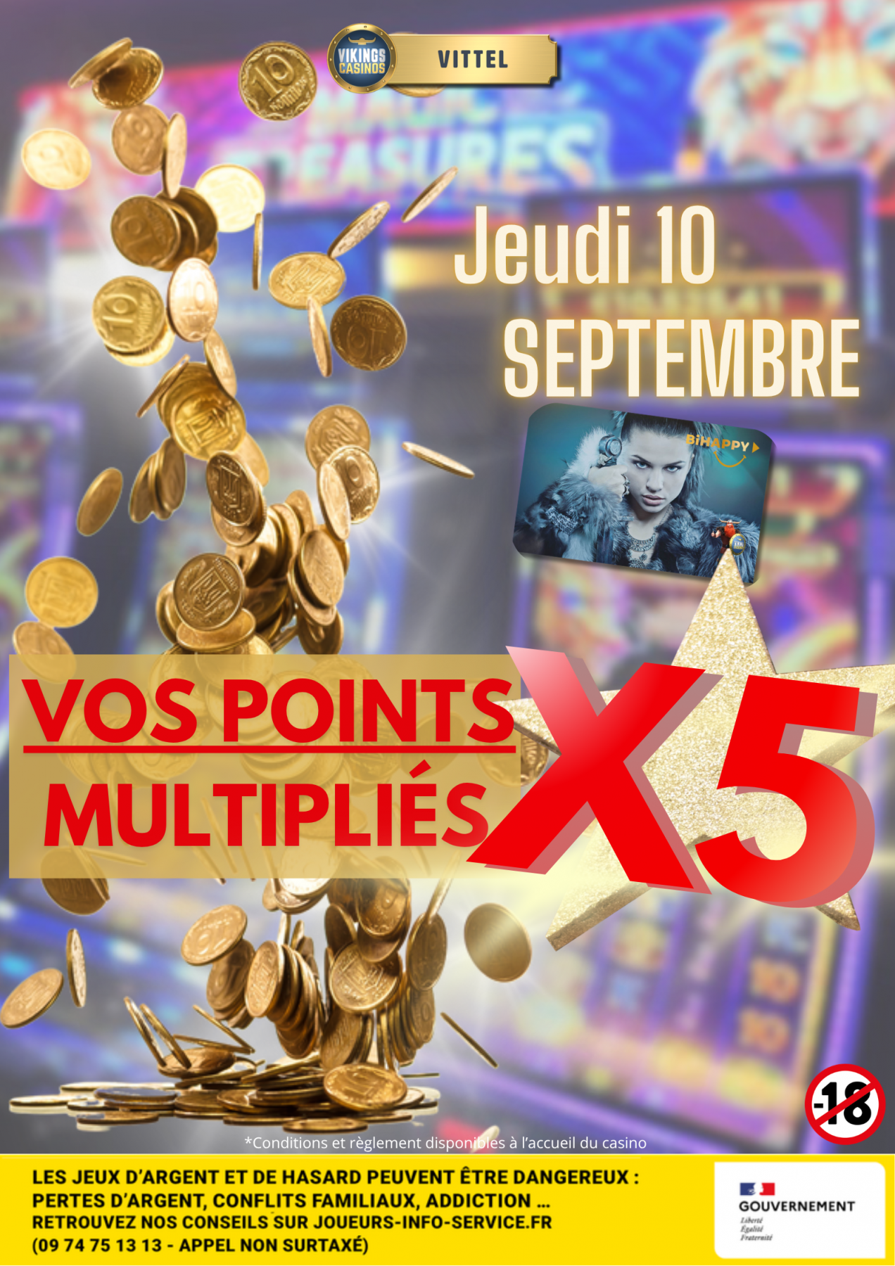 Vos points de fidélité x 5!!!