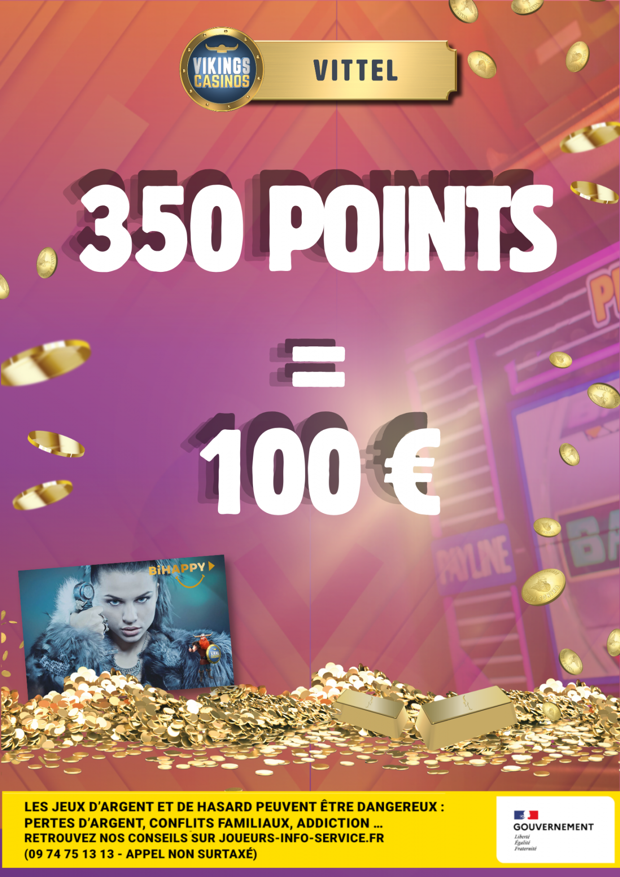 350 Points = 100 €