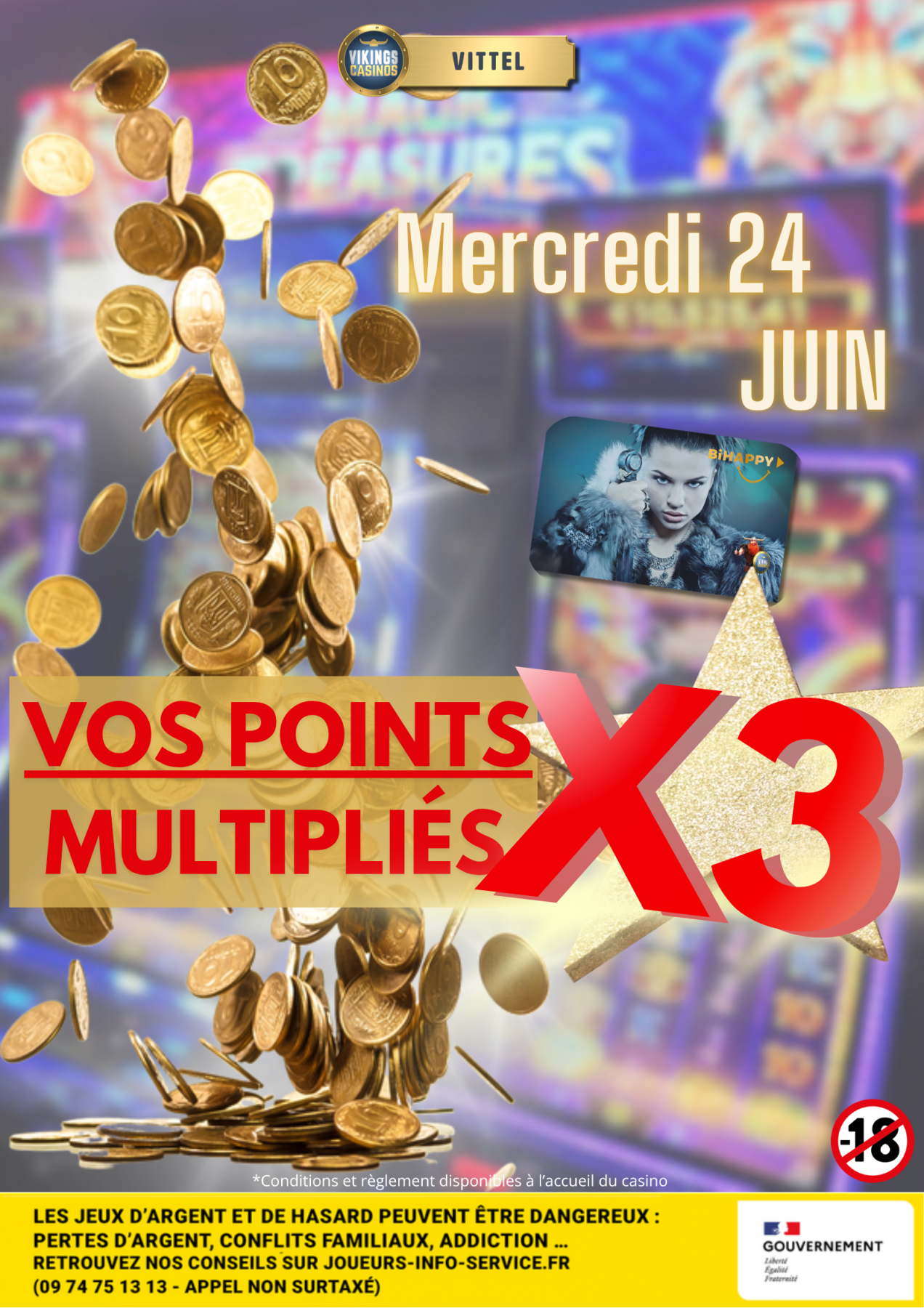Vos points de fidélité x 3!!!