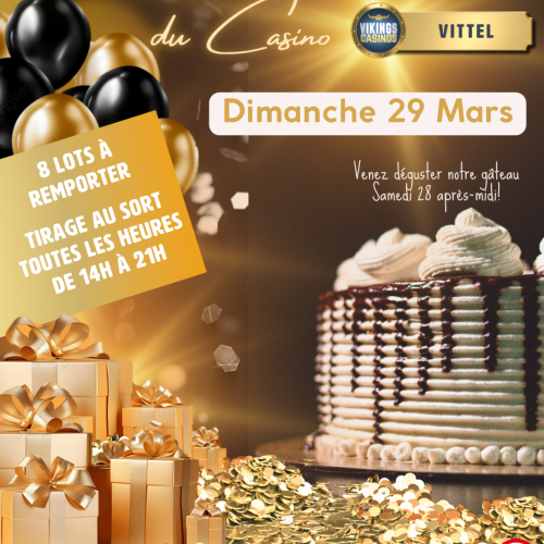 Week-end anniversaire!